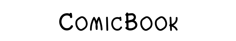 ComicBook font preview