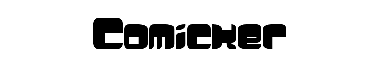 Comicker font preview