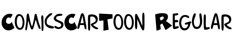 ComicsCarToon Regular font preview