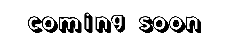 Coming Soon font preview