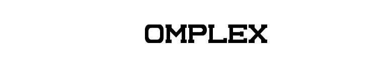 Complex font preview