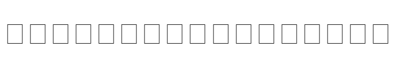 Computer Dingbats font preview