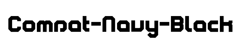 Comsat-Navy-Black font preview