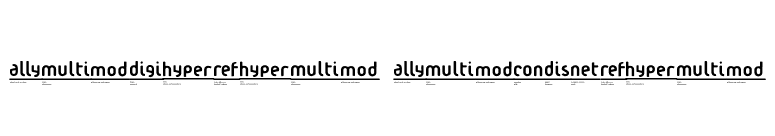 Condition-Conception font preview