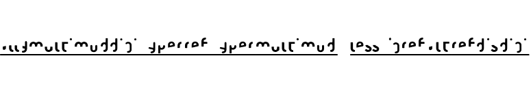Condition-Mutated font preview