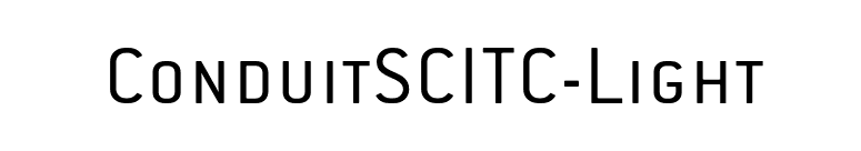 ConduitSCITC-Light font preview