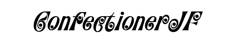 ConfectionerJF font preview