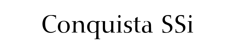 Conquista SSi font preview
