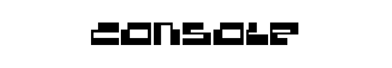 Console font preview