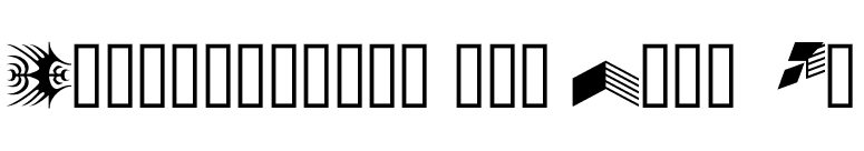 Contemporary Orn Four MT font preview