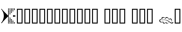 Contemporary Orn One MT font preview