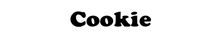 Cookie font preview