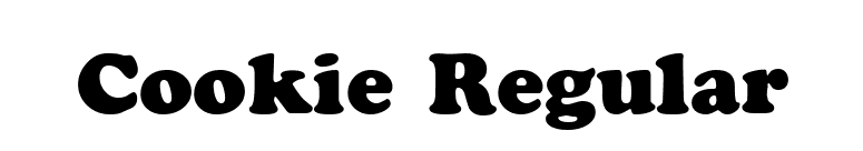 Cookie Regular font preview
