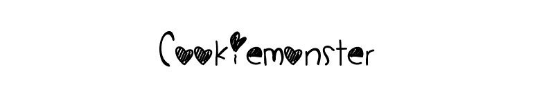 CookieMonster font preview