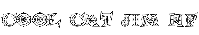 Cool Cat Jim NF font preview