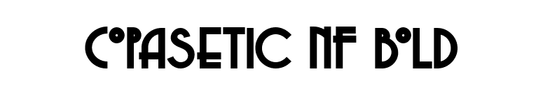 Copasetic NF Bold font preview
