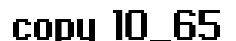 copy 10_65 font preview