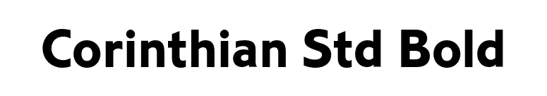 Corinthian Std Bold font preview