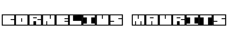 Cornelius Maurits font preview