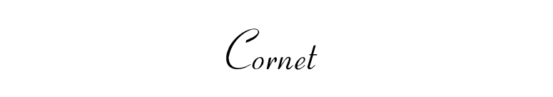 Cornet font preview