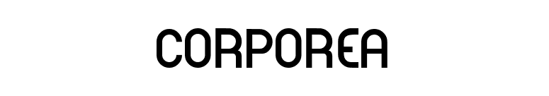 CORPOREA font preview