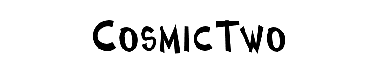 CosmicTwo font preview