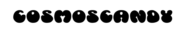 Cosmoscandy font preview