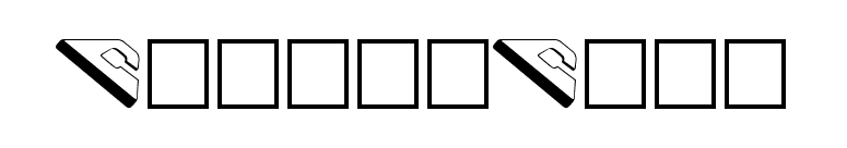 CosmosCaps font preview