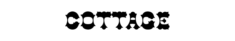 Cottage font preview