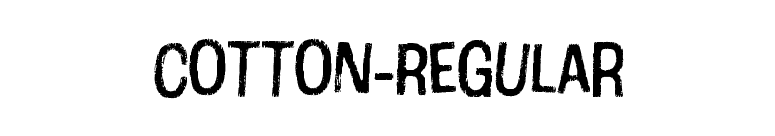 Cotton-Regular font preview