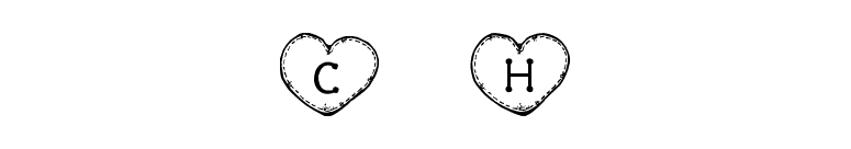 Country Hearts font preview