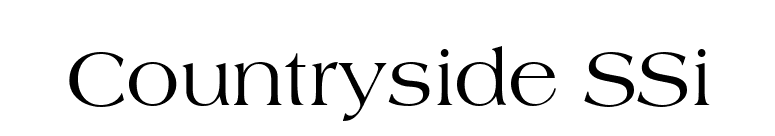 Countryside SSi font preview