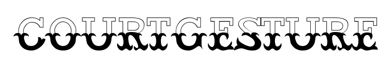 CourtGesture font preview
