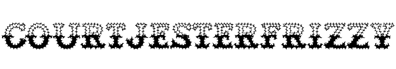 CourtJesterFrizzy font preview