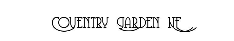 Coventry Garden NF font preview