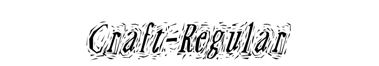 Craft-Regular font preview