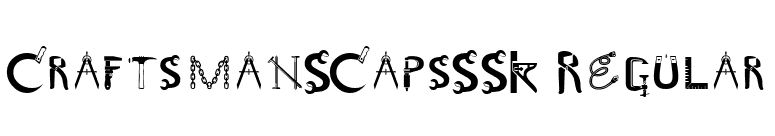 CraftsmanSCapsSSK Regular font preview