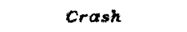 Crash font preview