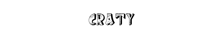 Craty font preview