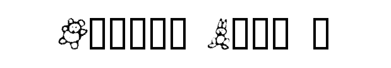 Crayon Kids 1 font preview