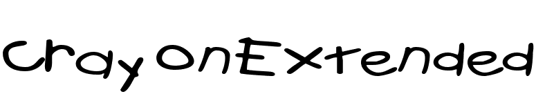 CrayonExtended font preview