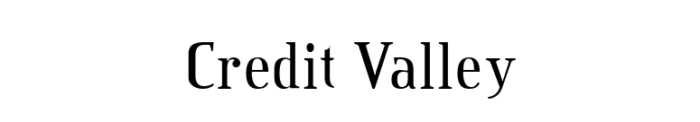 Credit Valley font preview