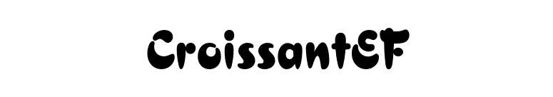 CroissantEF font preview
