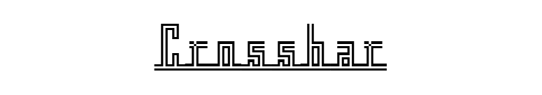 Crossbar font preview