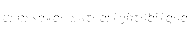 Crossover ExtraLightOblique font preview