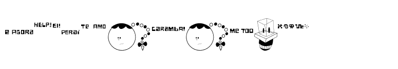 Cryptocomix10 font preview