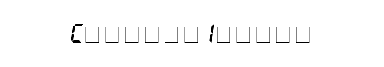 Crystal Italic font preview