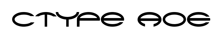 CType AOE font preview