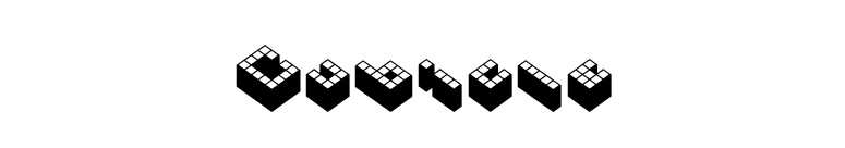 Cubicle font preview