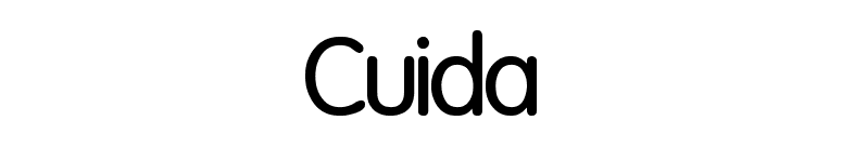 Cuida font preview